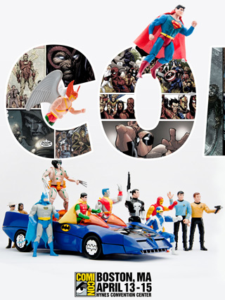 Left poster of Comicon Triptic